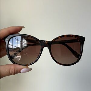 Coach Tortoise Sunglasses with Brown Lenses